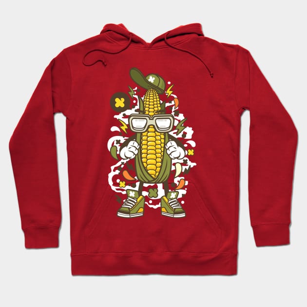 hip hop corn Hoodie by Superfunky